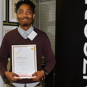 LiveWIRE participant receiving certification